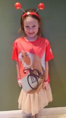 Ready for sport relief cycle Jo Amess