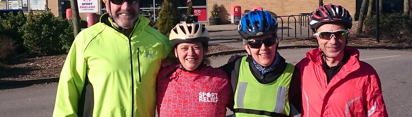 Wheel of Wakefield Sport Relief Challenge